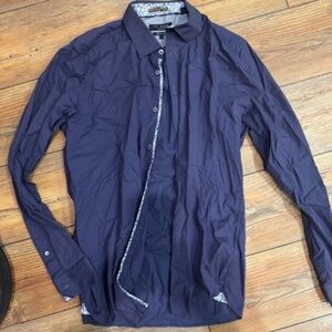 Ted Baker Long Sleeve Button Up Shirt - Size 16